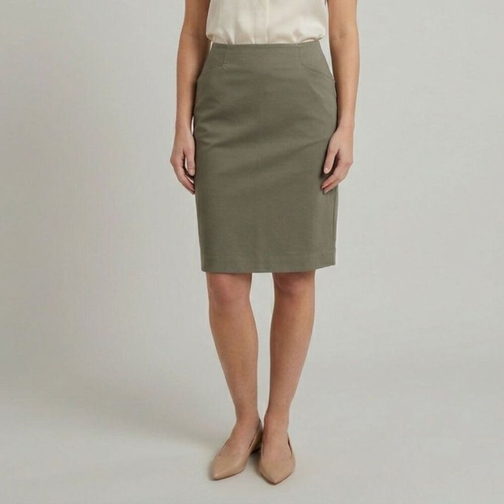 VAN HEUSEN STUDIO Womens Size 4 Dress Skirt Stretch Professional Career Office